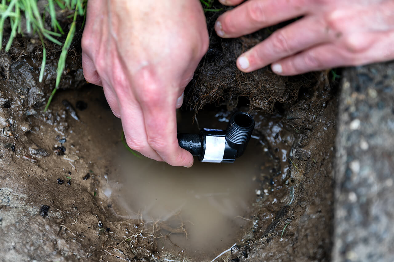 repairing a home sprinkler system
